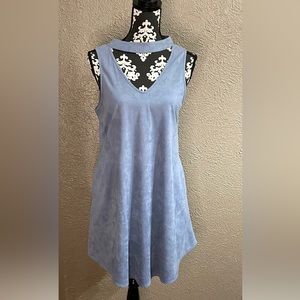 Altar'd State Faux suede dress